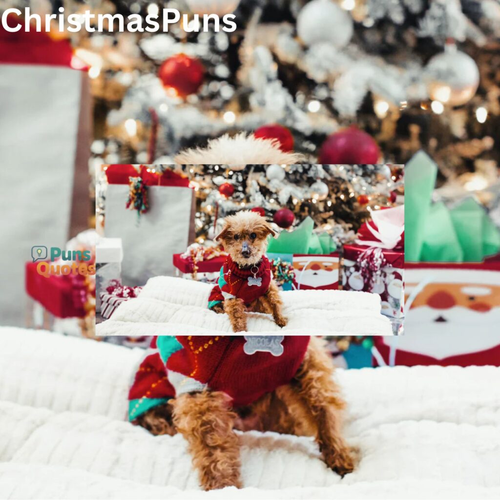 Christmas Dog puns