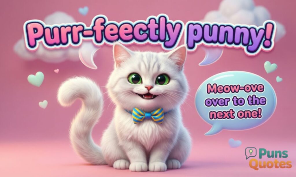 Cat Puns For Social Media