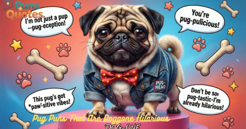 Pug Puns That Are Doggone