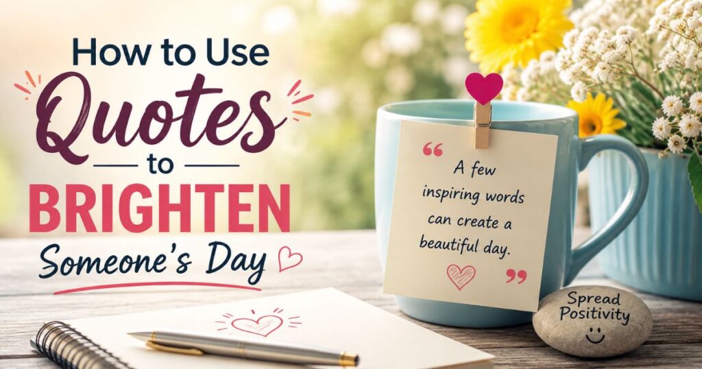 how-to-use-quotes-to-brighten-someones-day