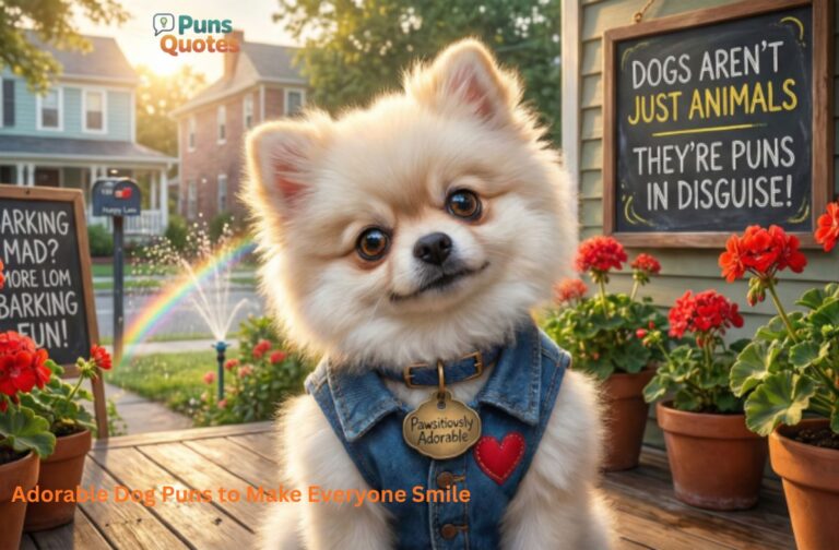 Adorable Dog Puns to Make Everyone Smile